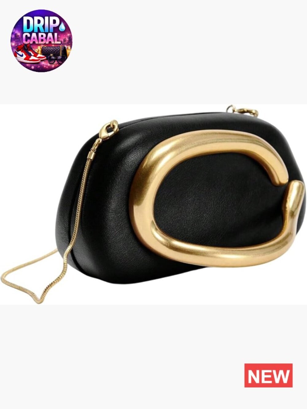 Metallic Evening Crossbody Mini Clutch Purse Party Handbag